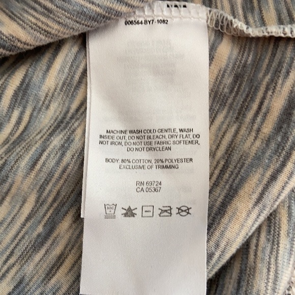 Columbia Size Medium Gray White Cowl Neck Space Dye Pullover Hoodie: 4175 - Picture 7 of 10